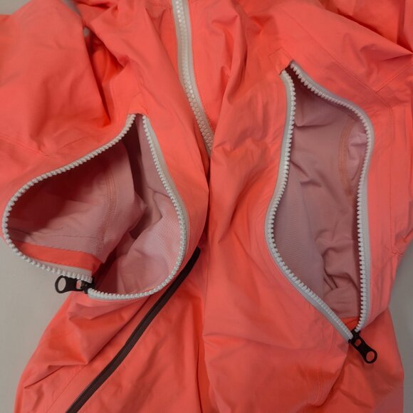 Lululemon Size 4 Rise And Shine Jacket in Pop Orange + Free Tote Bag - Picture 5 of 16